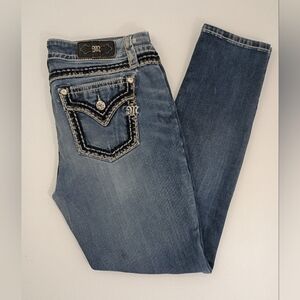Miss Me boot cut jeans, 34 waist 30 length